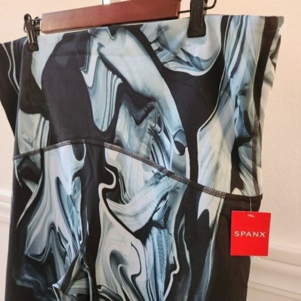 Spanx Booty Boost Active Marbled  Leggings size 3X - Picture 4 of 12